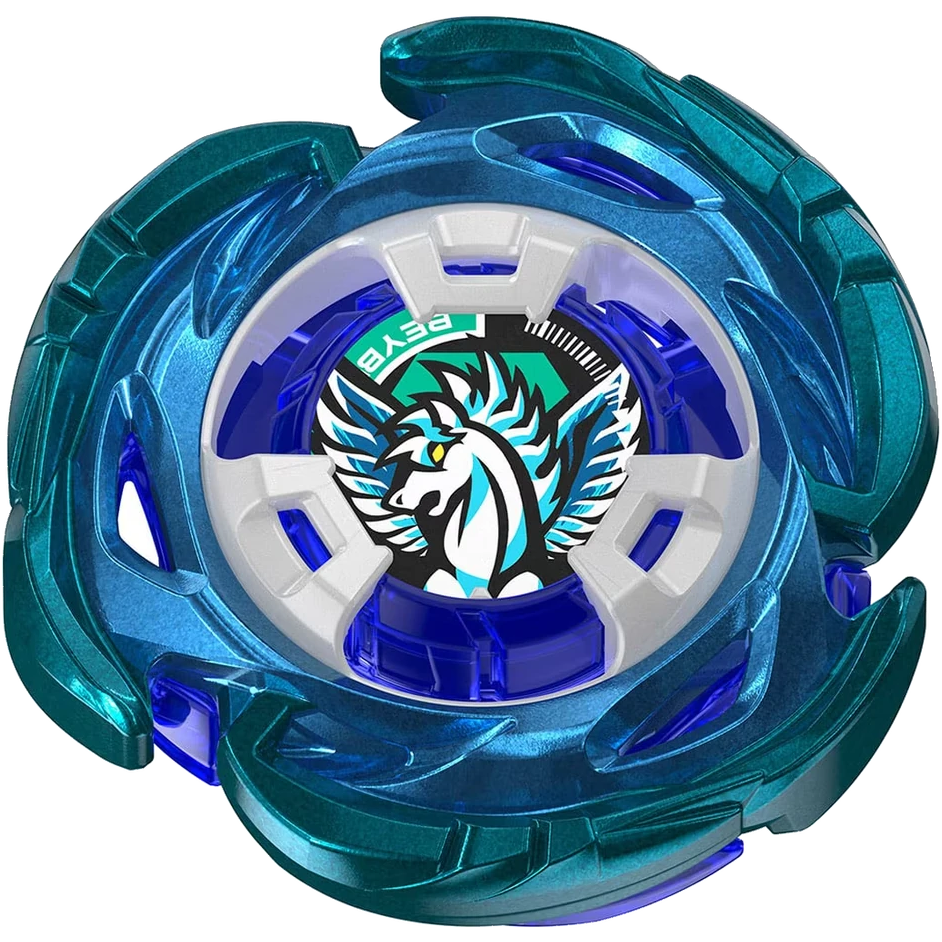 Double Metal Coat: Green on Blue Aero Pegasus Blade