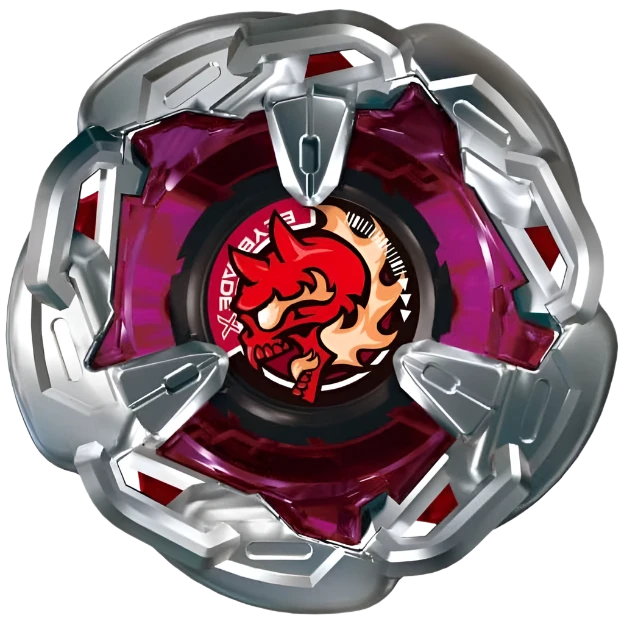 Black on Purple Hells Chain Incendio Blade