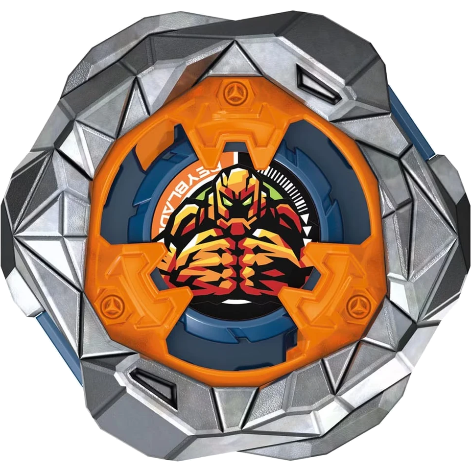 Blue on Orange Golem Rock Blade