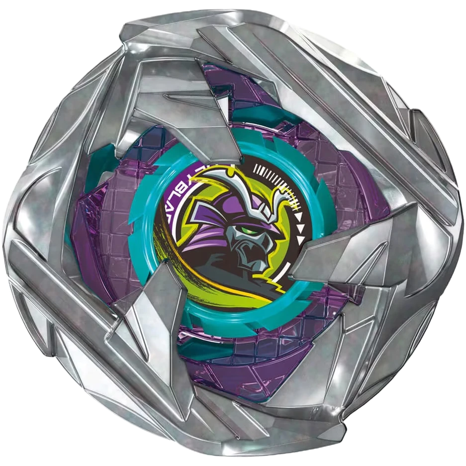 Teal on Purple Samurai Calibur Blade