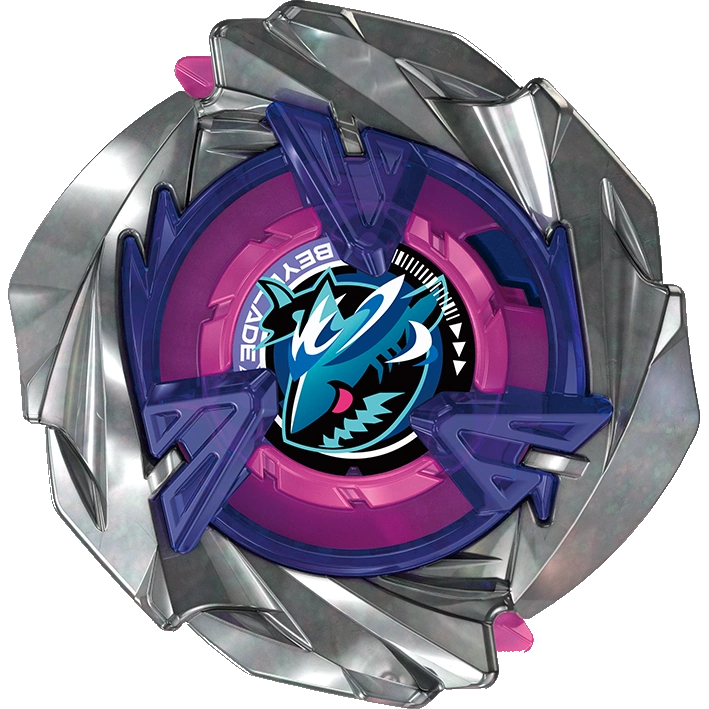 Pink on Purple Shark Scale Blade