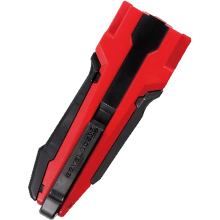 Black on Red Custom Grip for Beyblade X