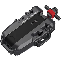 Red on Gray String Launcher for Beyblade X