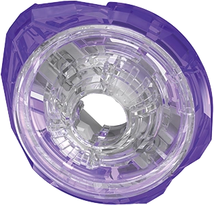 Purple on Clear 1-80 Ratchet