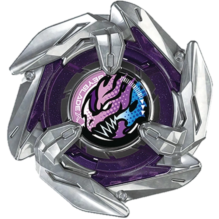 Black on Purple Dran Dagger Blade