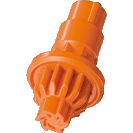 Orange Vortex (V) Bit [NWOP]