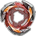 [MAIN BLADE ONLY] Orange on Red Brave [NWOP]