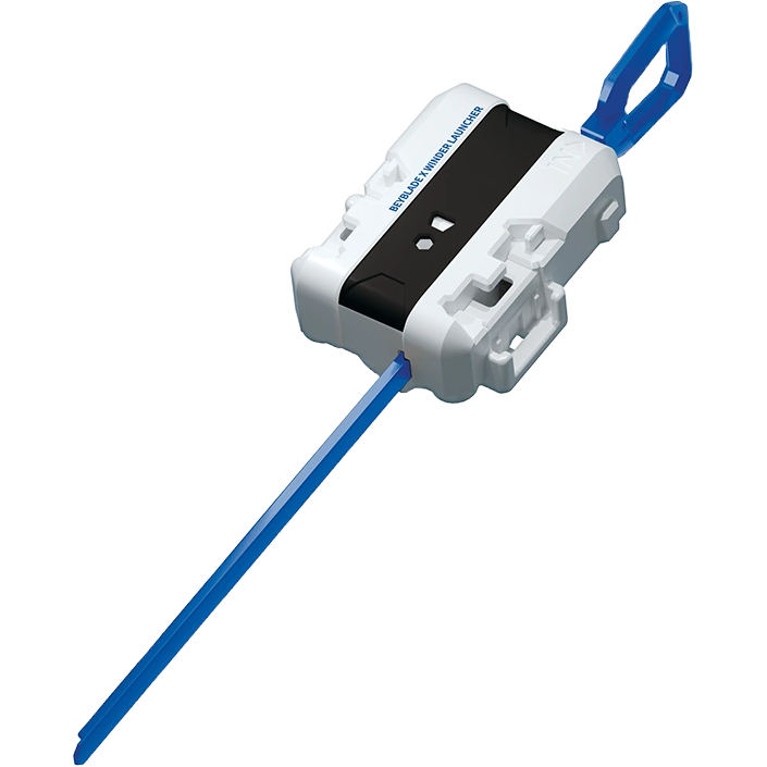 Blue and White Winder Launcher
