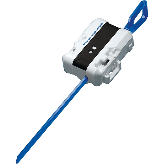 Blue and White Winder Launcher