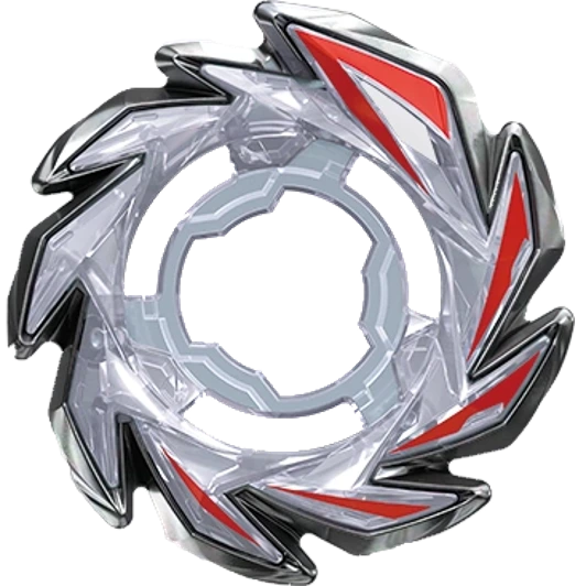 [MAIN BLADE ONLY] Red on Silver Brush [NWOP]