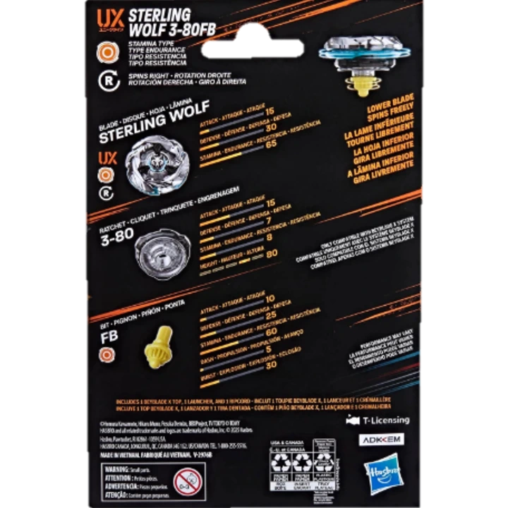 [HASBRO] Sterling Wolf 3-80FB [NEW]