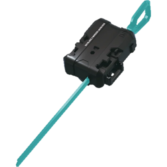 Sea Green and Black Winder Launcher for Beyblade X