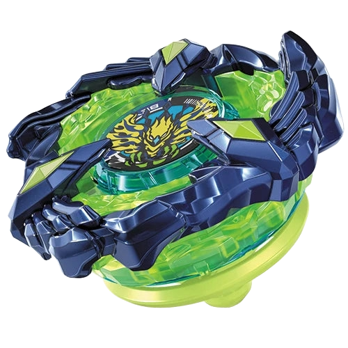 Phoenix Wing 9-80DB Navy Blue CoroCoro Recolor - Full Bey w/Beycode
